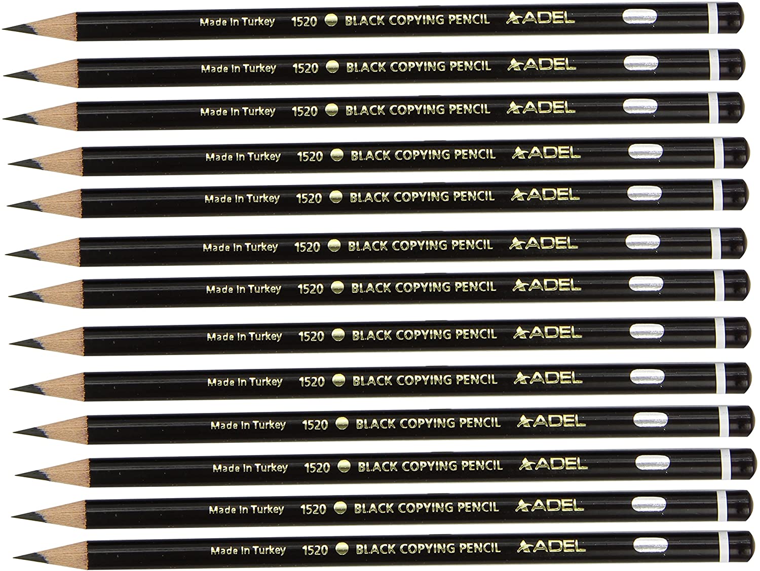 Indelible Black Copying Pencils