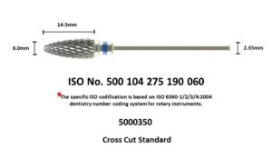 Carbide Burs Cross Cut Standard